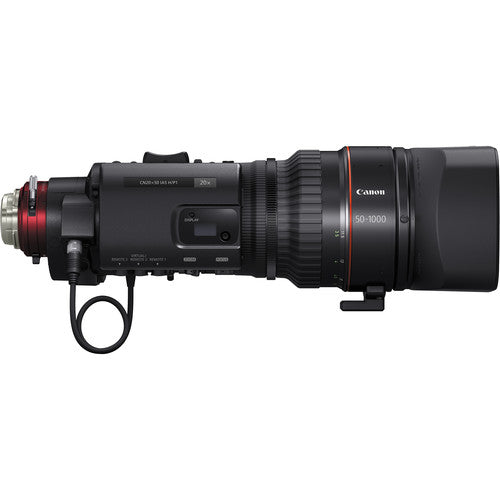 Canon CINE-SERVO 50-1000 mm T5.0-8.9 con montura PL