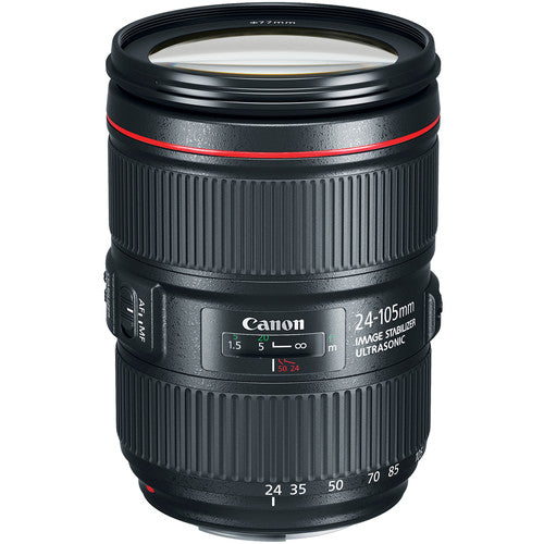 Cámara réflex digital Canon EOS 5D Mark IV con objetivo 24-105 mm f/4L II