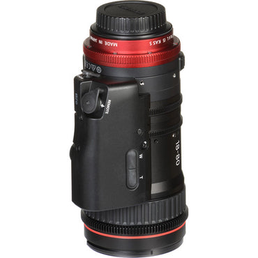 Objetivo zoom cinematográfico compacto Canon CN-E 18-80 mm T4.4 (montura EF)