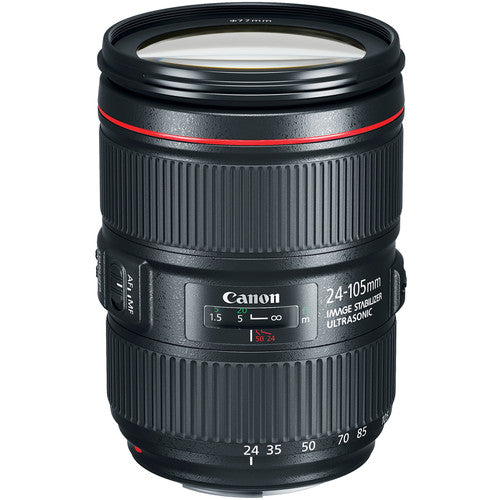 Cámara réflex digital Canon EOS 6D Mark II con objetivo 24-105 mm f/4L II