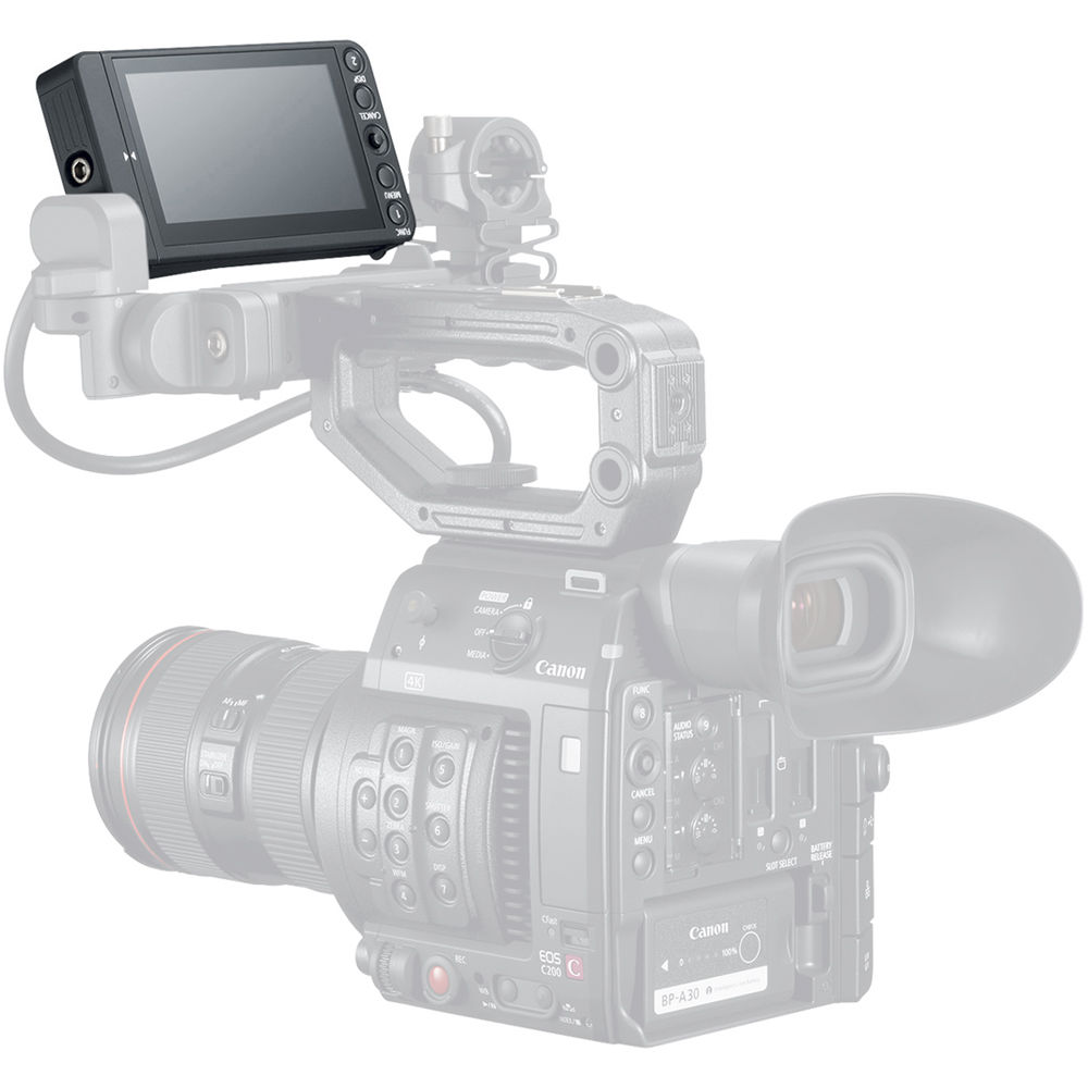 Monitor LCD Canon LM-V1 de 4" para Canon C200 y C300 Mk II/Mk III