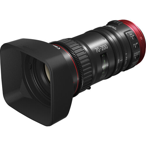 Objetivo zoom de cine compacto Canon CN-E 70-200 mm T4.4 (montura EF)
