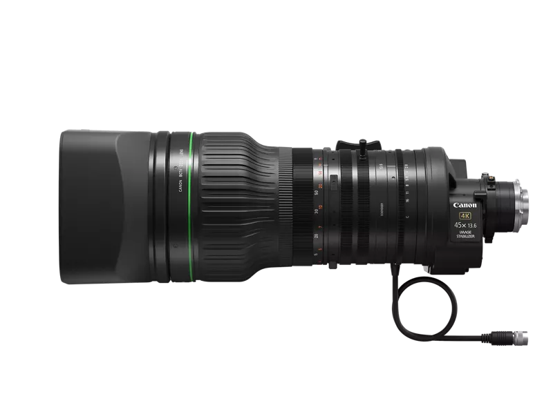 Objetivo Canon EFP portátil UHD 4K de 2/3" (montura de bayoneta)
