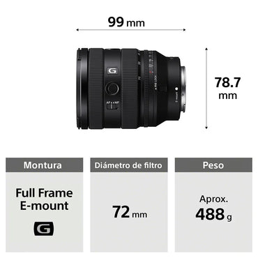 Lente FE 20-70 mm F4 G  SEL2070G