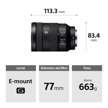 Lente FE 24-105 mm F4 G OSS  SEL24105G