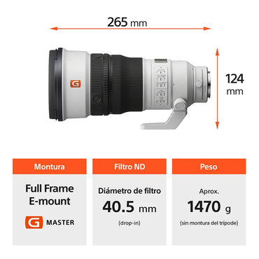 FE 300 mm F2.8 GM OSS  SEL300F28GM