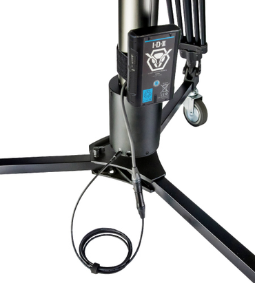 Adaptador de fuente de alimentación compatible con baterías de montura V para LX-ePed 2, LX-ePed 2 Studio y MPC-1