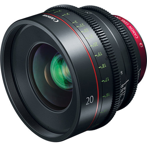 Objetivo fijo de cine Canon CN-E 20 mm T1.5 LF (montura EF)