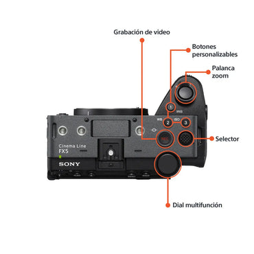 Cámara Cinema Line Full-frame FX5 (Preventa)