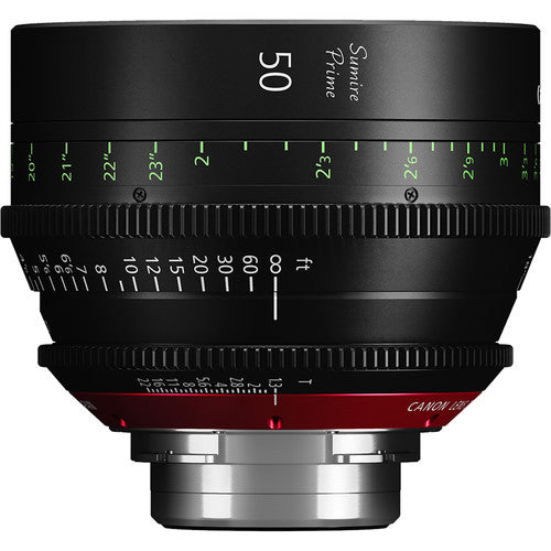 Canon 50 mm Sumire Prime T1.3 (montura PL, patas)