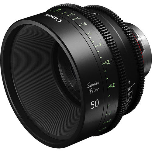 Canon 50 mm Sumire Prime T1.3 (montura PL, patas)