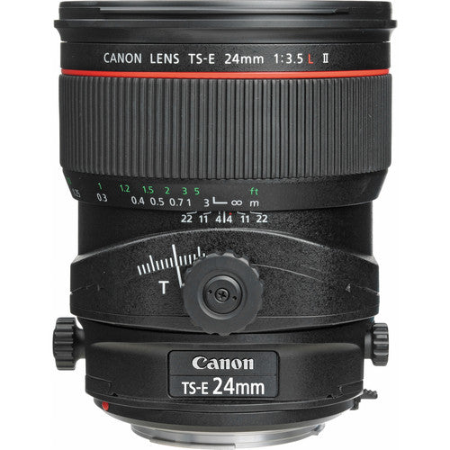 Objetivo Canon TS-E 24 mm f/3,5L II con desplazamiento de inclinación