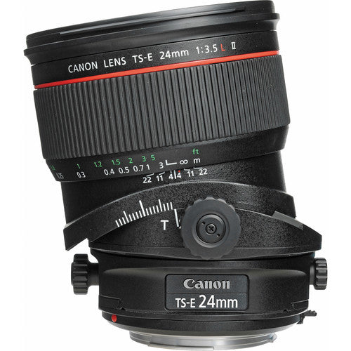 Objetivo Canon TS-E 24 mm f/3,5L II con desplazamiento de inclinación