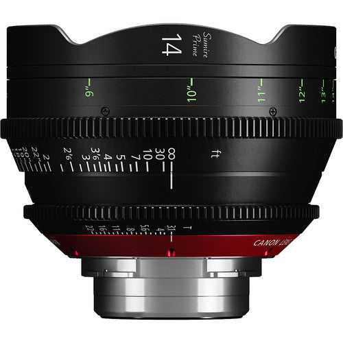 Canon 14 mm Sumire Prime T3.1 (montura PL, patas)