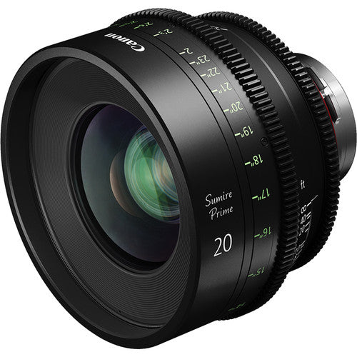Canon 20 mm Sumire Prime T1.5 (montura PL, patas)