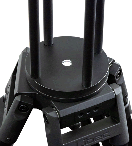 Adaptador de extensión elevado Libec para trípodes de tazón de 100 mm