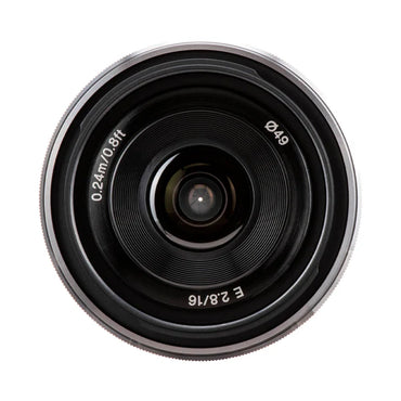 Sony Lente Angular Fijo 16mm F2.8 Montura E APS-C SEL16F28