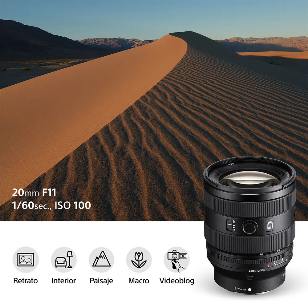 Lente FE 20-70 mm F4 G SEL2070G