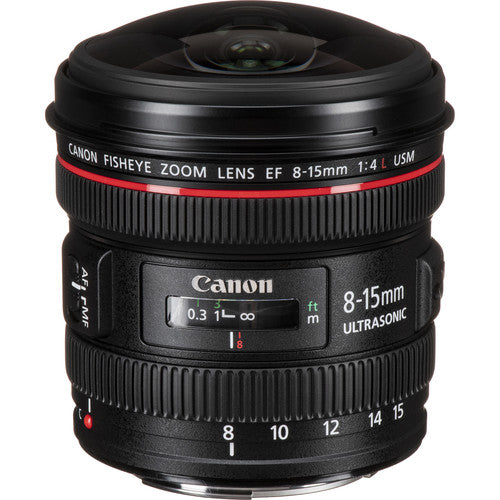 Objetivo Canon EF 8-15 mm f/4L ojo de pez USM