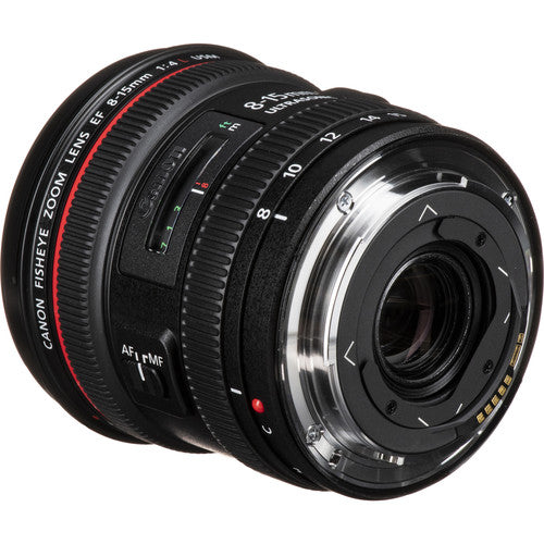 Objetivo Canon EF 8-15 mm f/4L ojo de pez USM