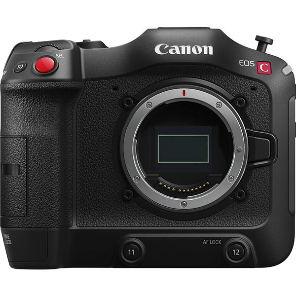 EOS C70 + EF-EOS R 0.71X. Adapter