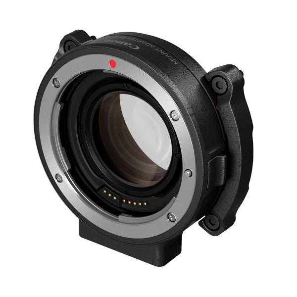 EOS C70 + EF-EOS R 0.71X. Adapter