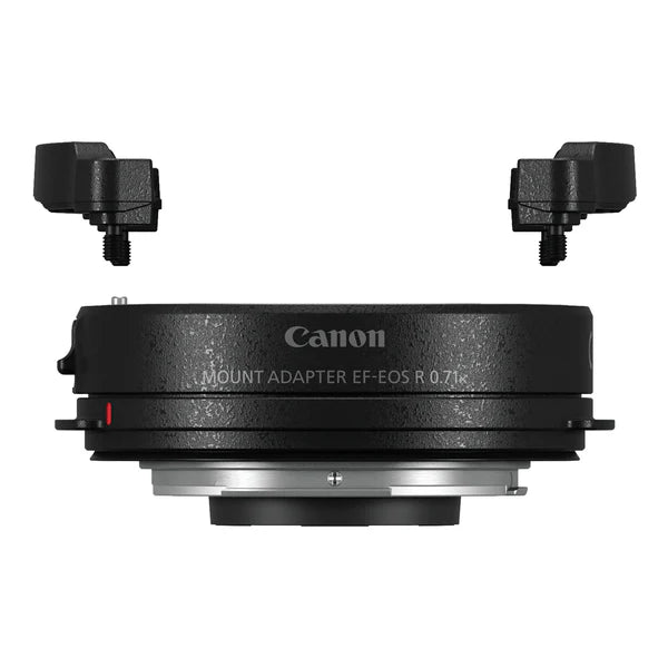 EOS C70 + EF-EOS R 0.71X. Adapter