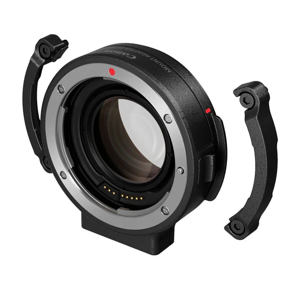 EOS C70 + EF-EOS R 0.71X. Adapter