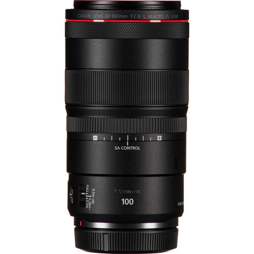 Objetivo Canon RF 100 mm f/2,8 L Macro IS USM