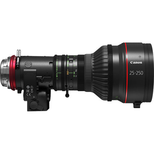 Objetivo zoom cinematográfico Canon CINE-SERVO 25-250 mm T2.95 (montura EF)