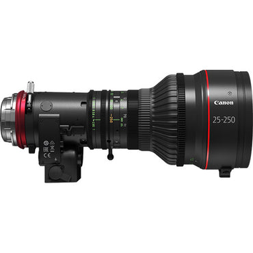 Objetivo zoom cinematográfico Canon CINE-SERVO 25-250 mm T2.95 (montura EF)