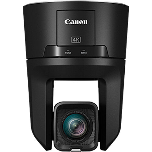 Cámara Canon CR-N500 Professional 4K NDI PTZ con zoom de 15x (negro satinado)