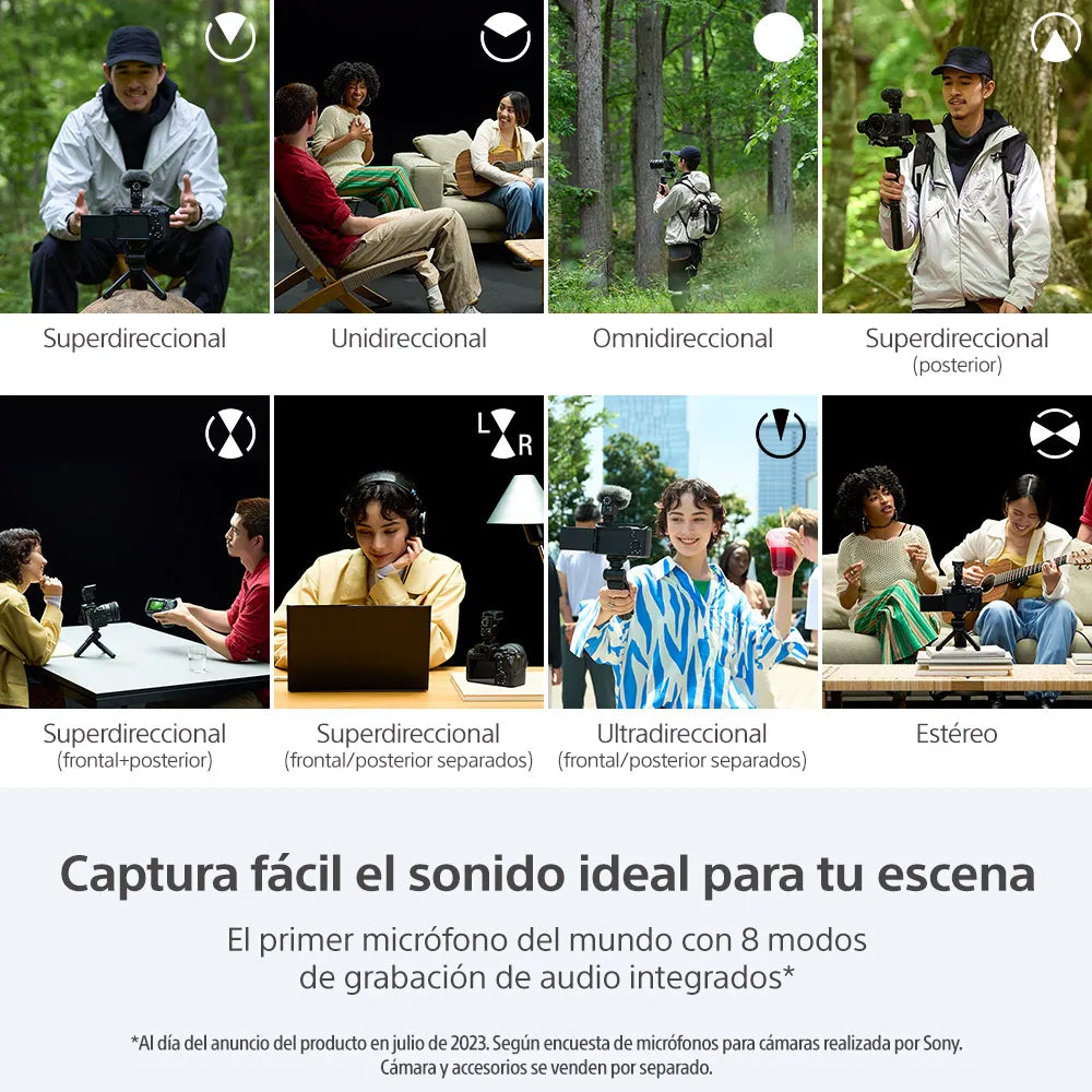 Micrófono direccional ECM-M1 ECM-M1//Q CE7