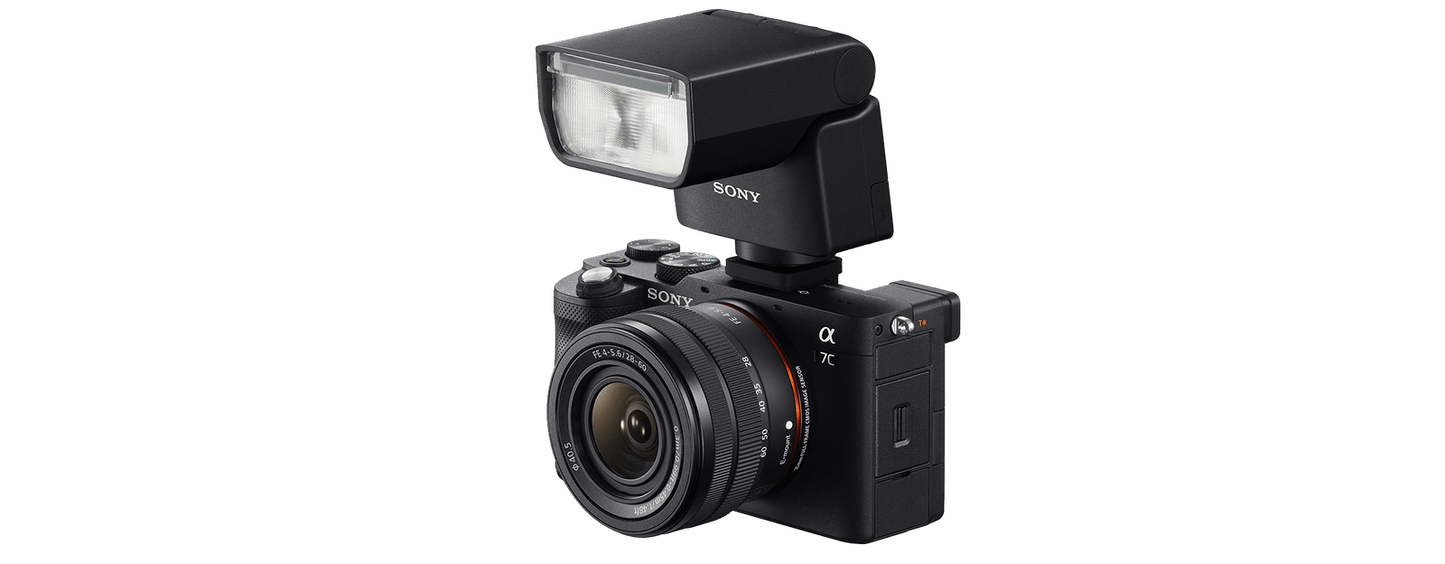 Flash Sony HVL-F28RM Wireless para Cámaras Alpha de Sony