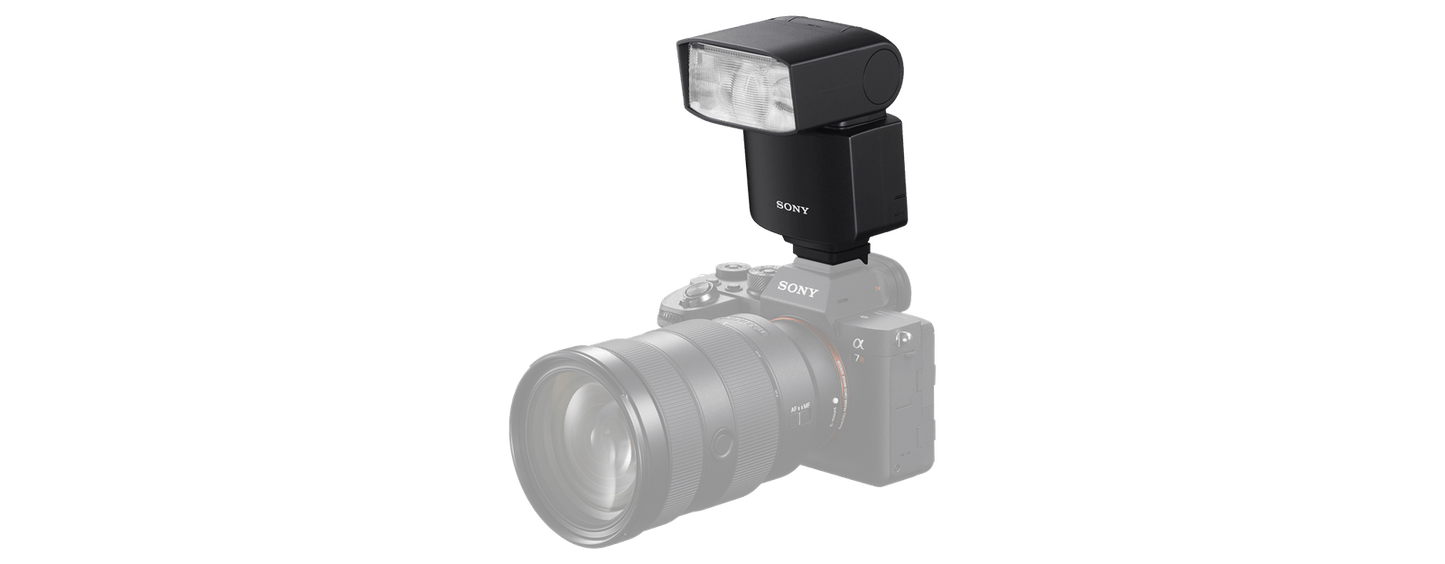 Flash Sony HVL-F46RM Wireless para Cámaras Alpha de Sony