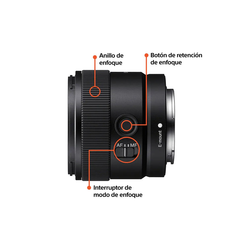 Sony Lente Gran Angular Fijo 11mm F1.8 APS-C con Estabilizador SEL11F18