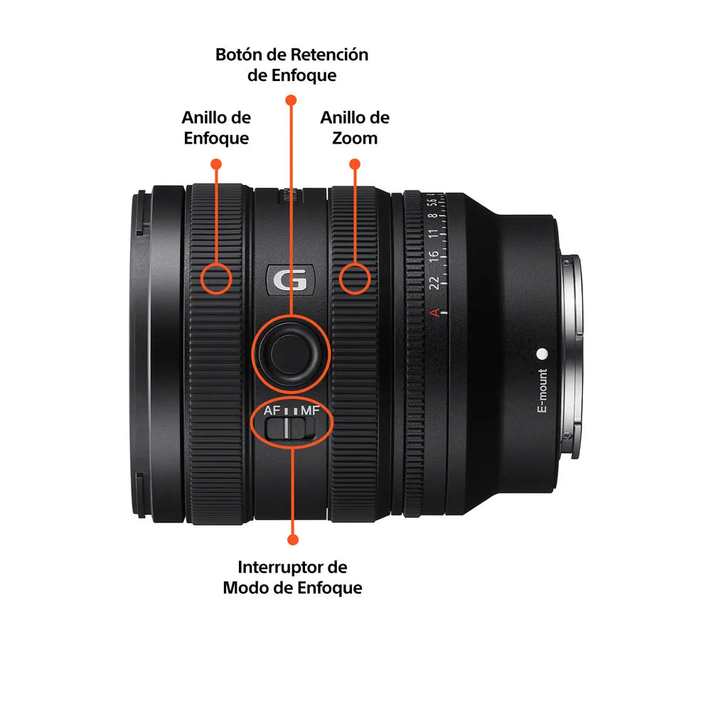 G Lens FE 24-50 mm F2.8 SEL2450G