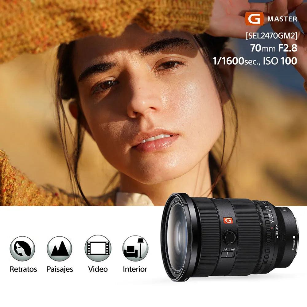 Lente FE 24-70 mm F2.8 GM II SEL2470GM2