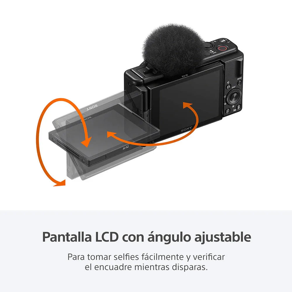 Cámara ZV-1F para videoblogs