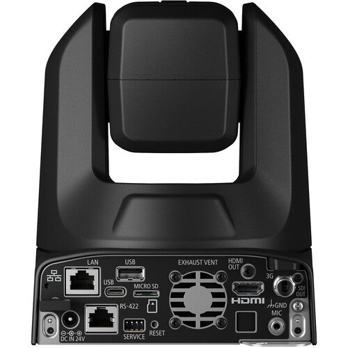 Cámara Canon CR-N300 4K NDI PTZ con zoom 20x (negro satinado)