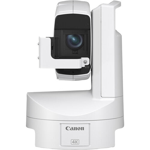 Cámara Canon CR-X300 4K PTZ para exteriores con zoom 20x (blanco titanio)