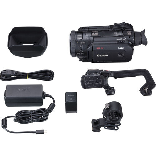 Videocámara Canon XA75 UHD 4K30 con enfoque automático de doble píxel