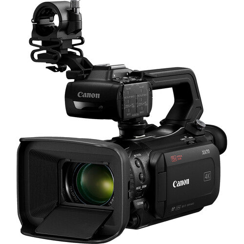 Videocámara Canon XA70 UHD 4K30 con enfoque automático de doble píxel