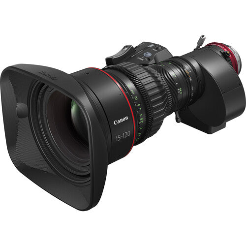 Objetivo zoom Canon CINE-SERVO 15-120 mm T2.95-3.9 con extensor 1.5x (montura PL)