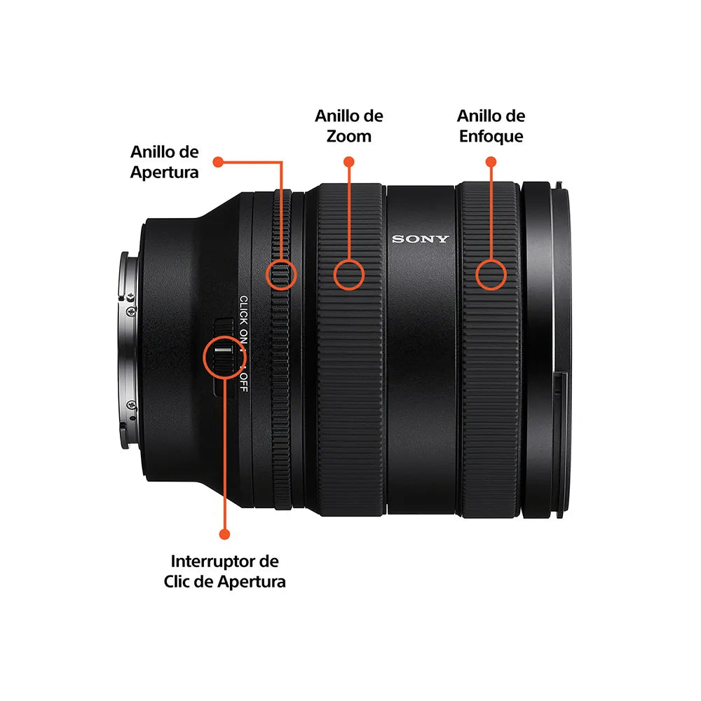Lente FE 20-70 mm F4 G SEL2070G