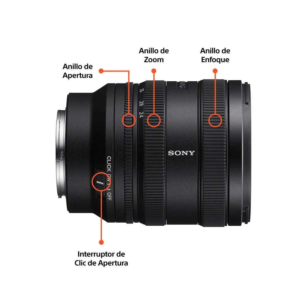 G Lens FE 24-50 mm F2.8 SEL2450G