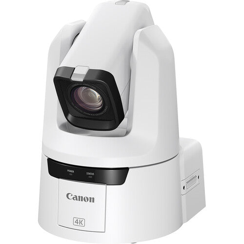 Cámara Canon CR-N700 4K PTZ con zoom de 15x (blanco titanio)