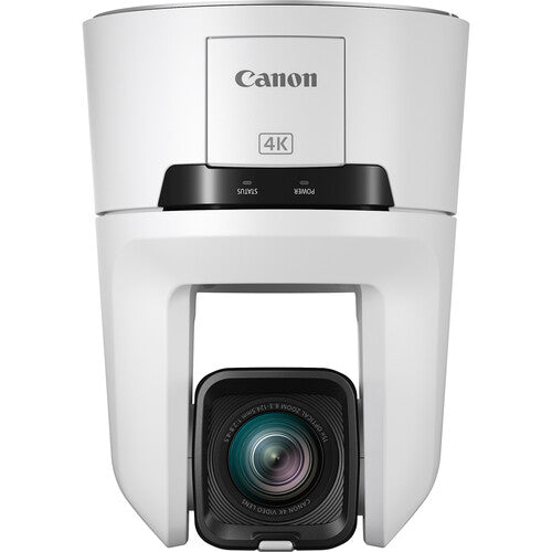 Cámara Canon CR-N700 4K PTZ con zoom de 15x (blanco titanio)