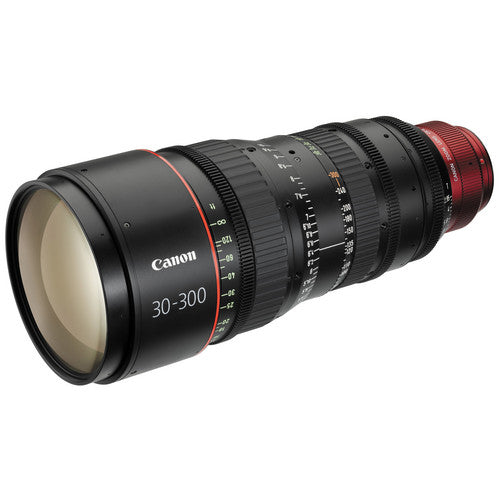 Objetivo zoom cinematográfico Canon CN-E 30-300 mm T2.95-3.7 L SP PL