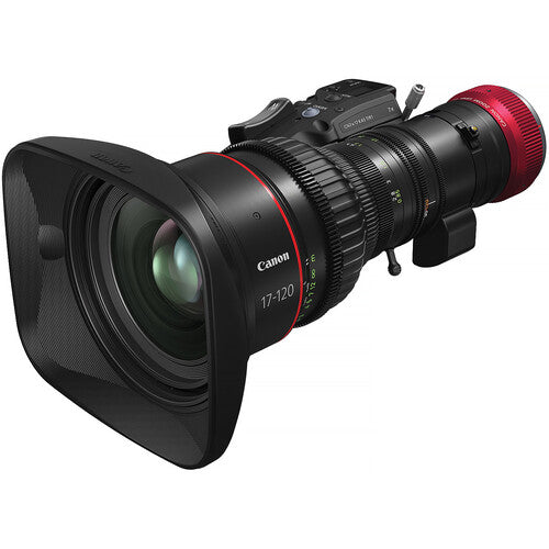 Objetivo Canon Cine-Servo 17-120 mm T2.95-3.9 (Canon RF)